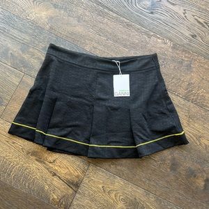 Ganni skirt black size 42/10 BRAND NEW